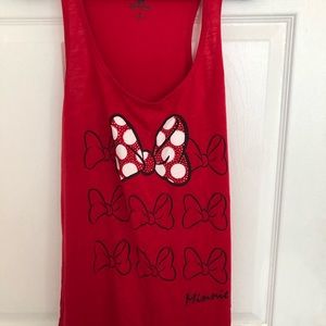 Minnie Mouse Disney tank top size large